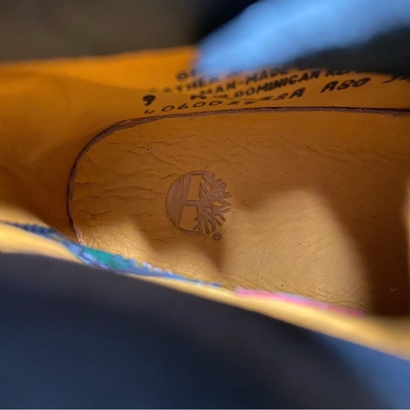 Timberland Black Nubuck Lace Up Boot 9M - Picture 12 of 14